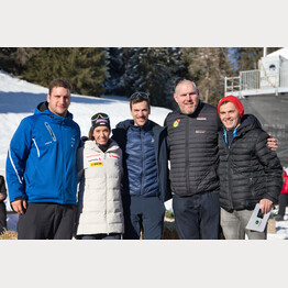 Königlicher Besuch am Biathlon-Weltcup Lenzerheide | © Christian Danuser