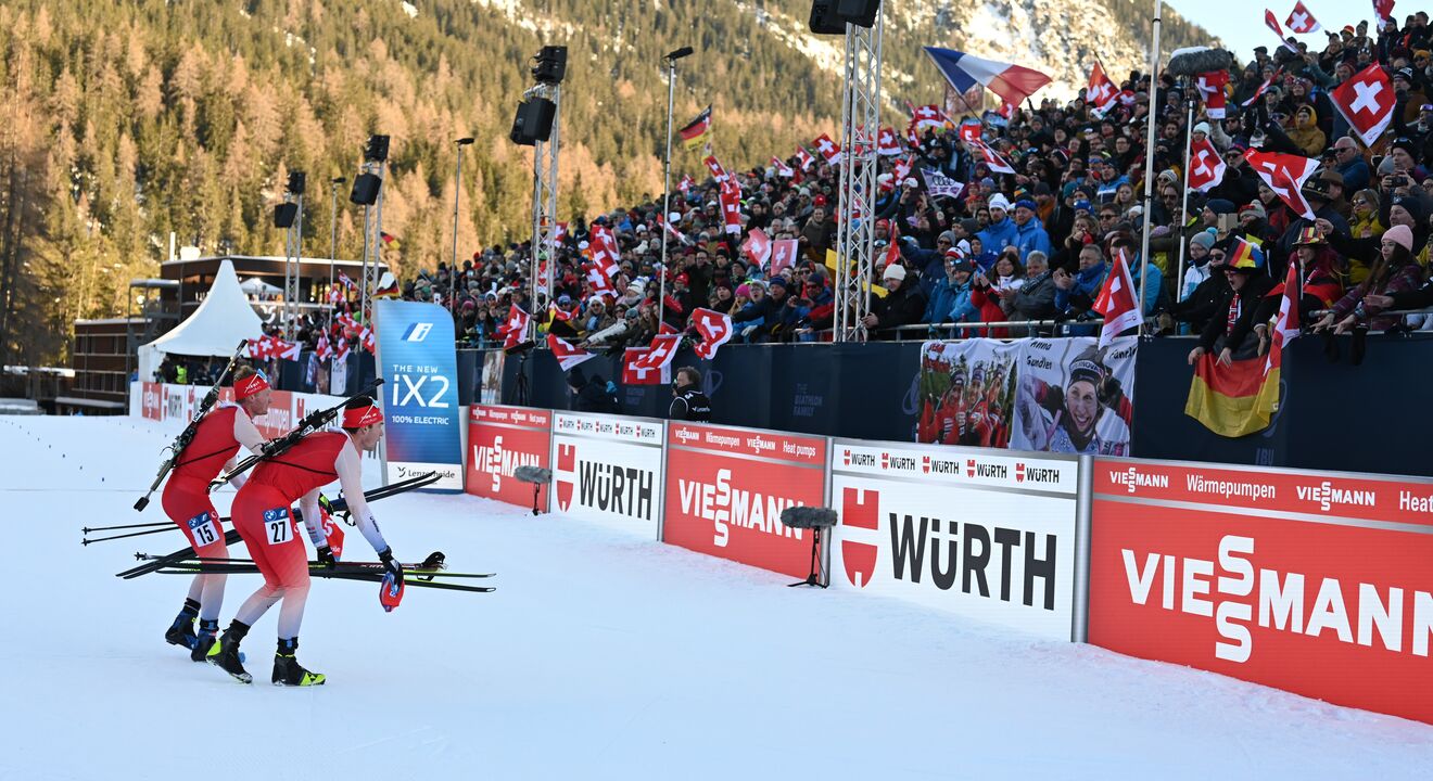 Tickets Biathlon Weltmeisterschaften Lenzerheide 12.23.2.2025